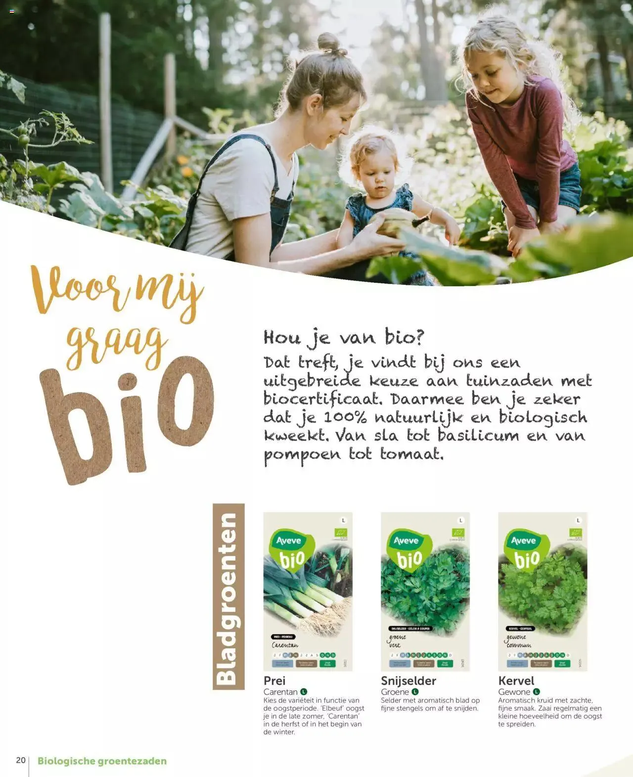 Aveve Groente- en kruidengids van 1 februari tot 31 december 2024 - folder pagina 20