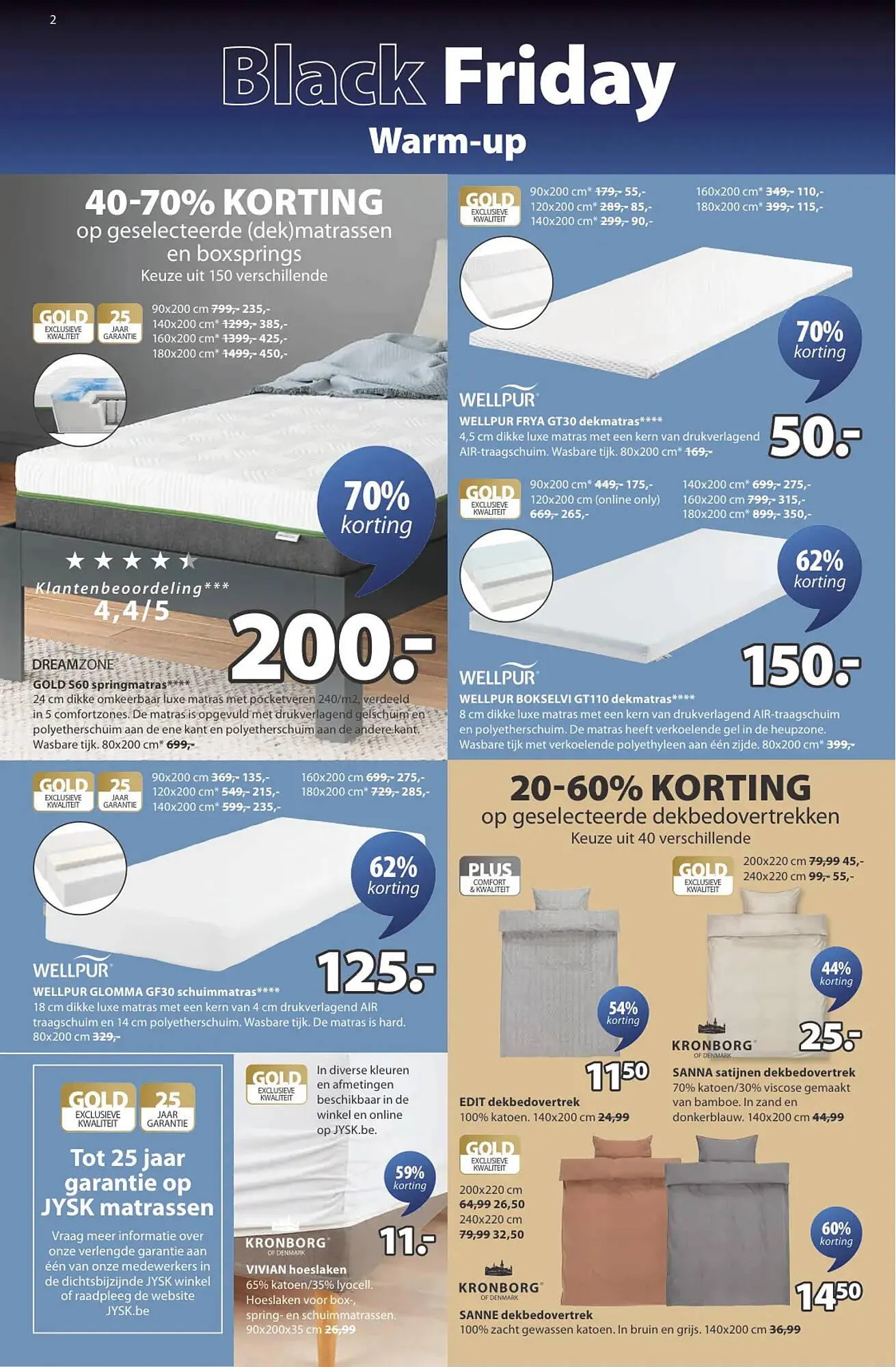 Jysk folder van 3 november tot 23 november 2025 - folder pagina 2