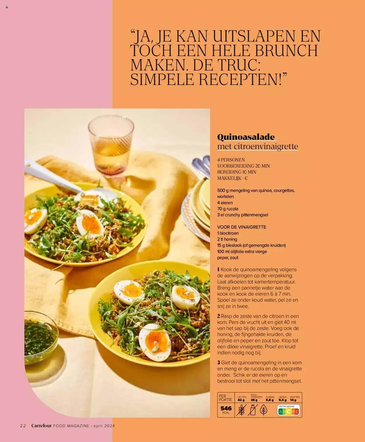 Carrefour Food Magazine van 1 mei tot 31 december 2024 - folder pagina 22