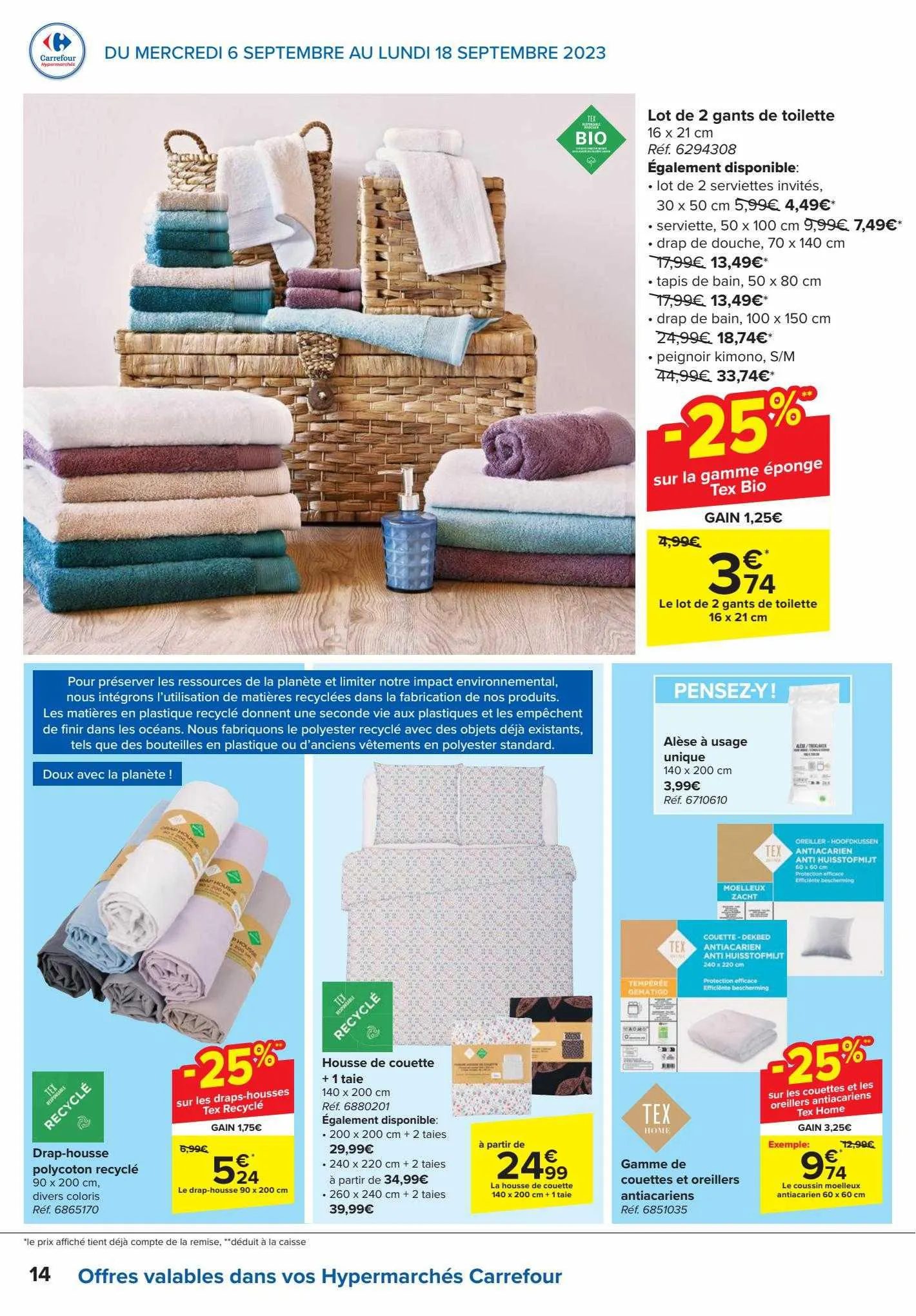 Carrefour Express Folder (FR) van 15 september tot 15 september 2023 - folder pagina 14