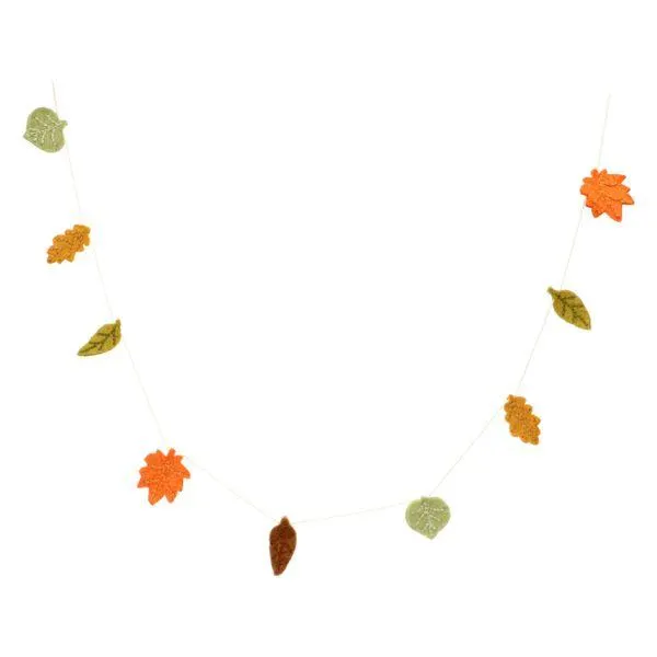 Slinger, vilt, herfstblaadjes, ca. 150 cm