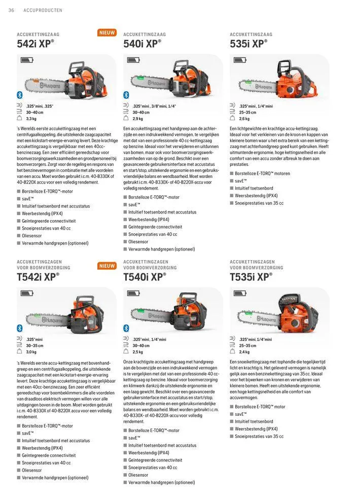 Professionele Producten 2024 van 3 april tot 31 december 2024 - folder pagina 36
