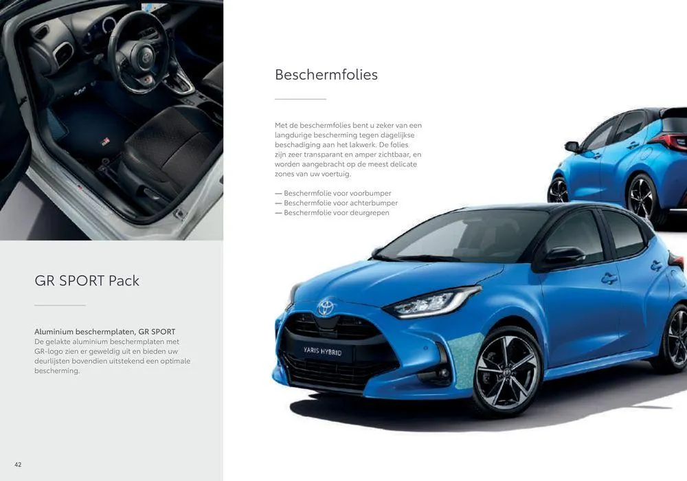 Yaris van 1 juli tot 1 juli 2025 - folder pagina 42