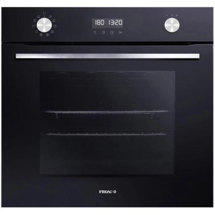 Friac IOMP5303B Multifunctionele inbouwoven Pyrolyse zwart