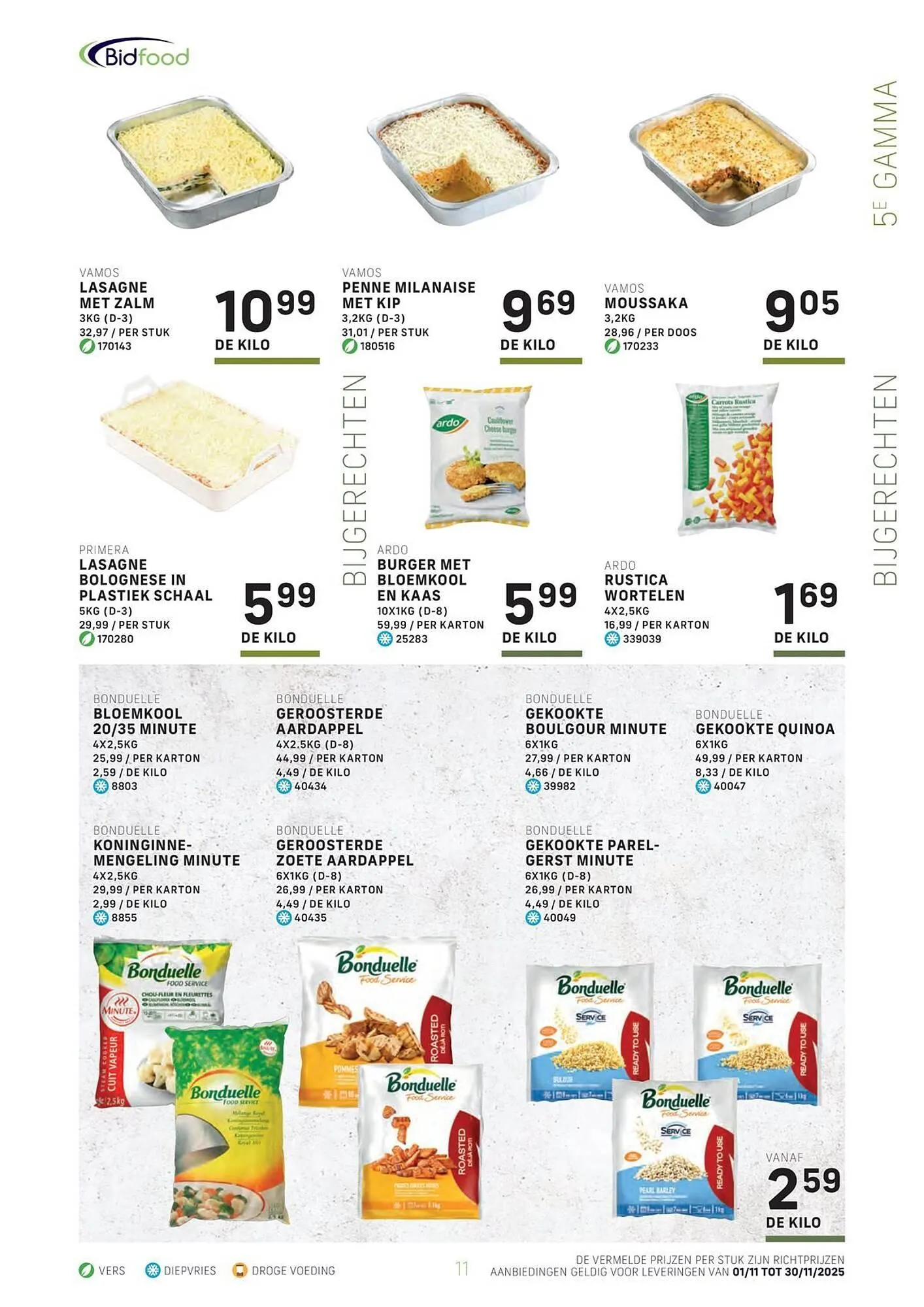 Bidfood folder van 31 oktober tot 30 november 2025 - folder pagina 11