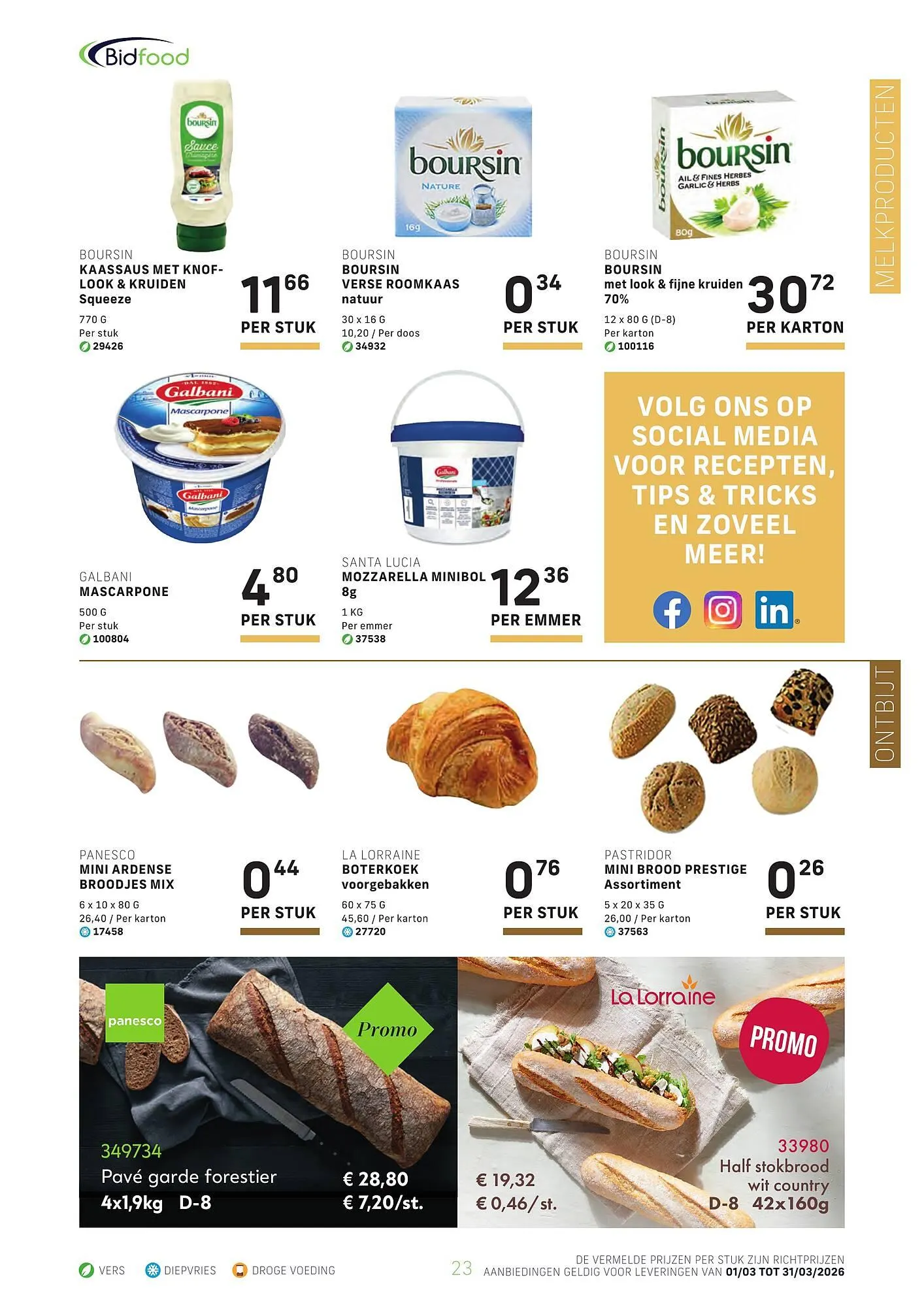 Bidfood folder van 1 maart tot 31 maart 2026 - folder pagina 23
