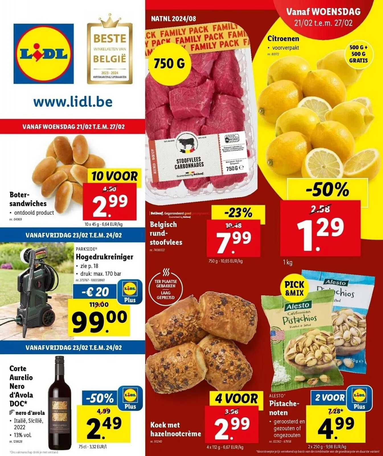 Lidl folder tot 27.02.2024 van 19 februari tot 27 februari 2024 - folder pagina 1