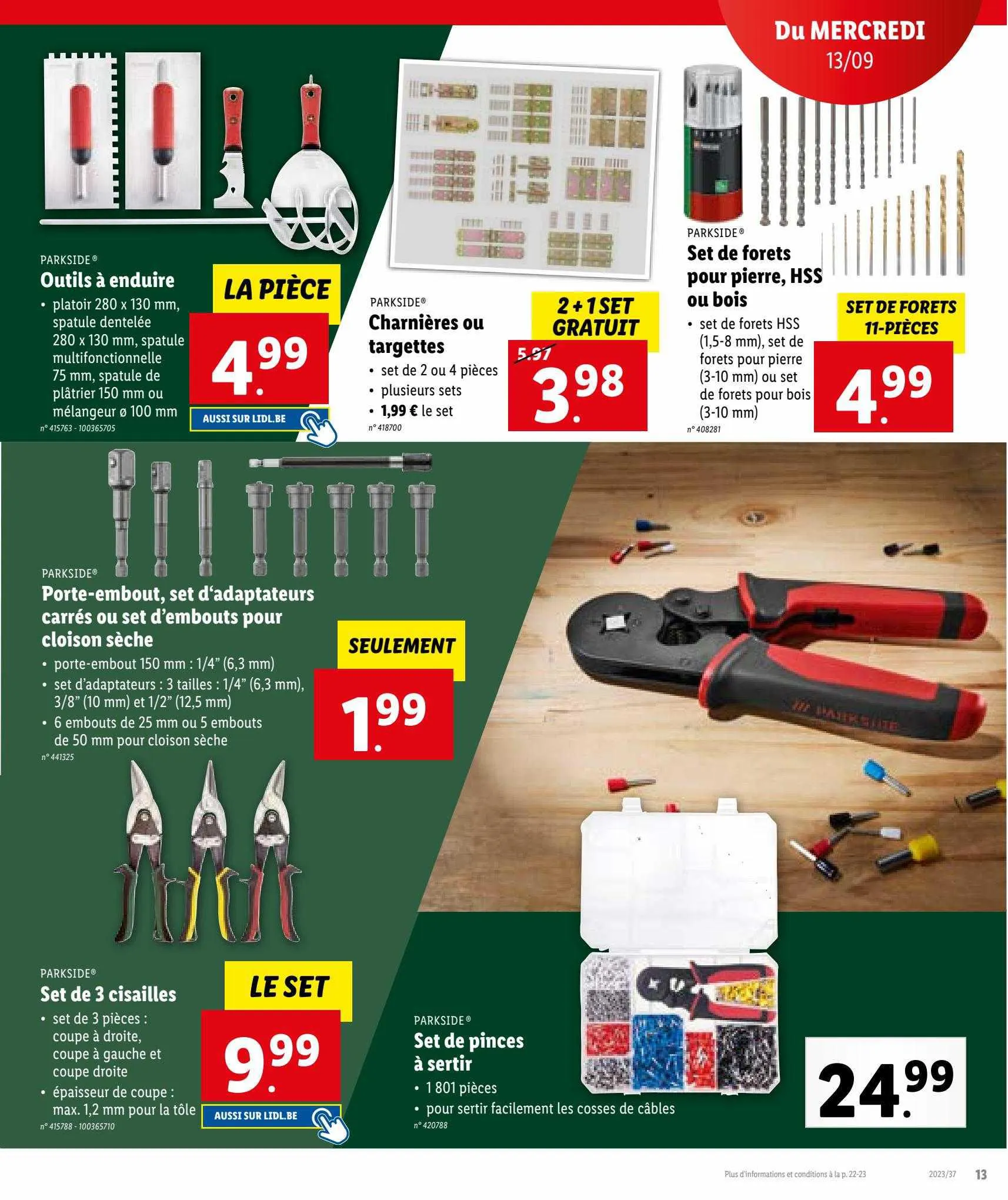 Lidl Folder (FR) van 11 september tot 11 september 2023 - folder pagina 17