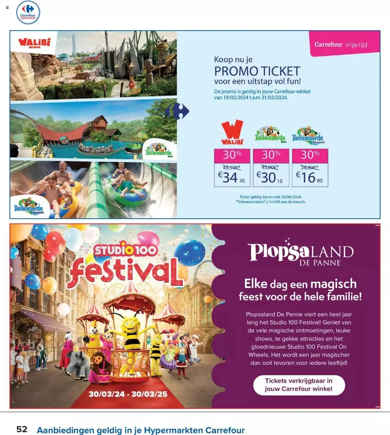 Carrefour folder week 13 van 8 april tot 30 maart 2024 - folder pagina 52