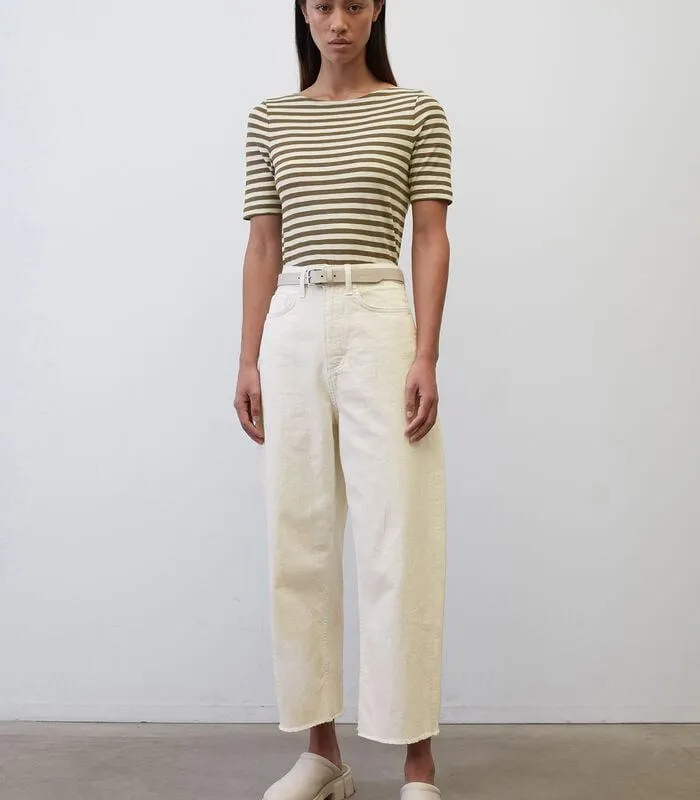 Gestreept T-shirt slim