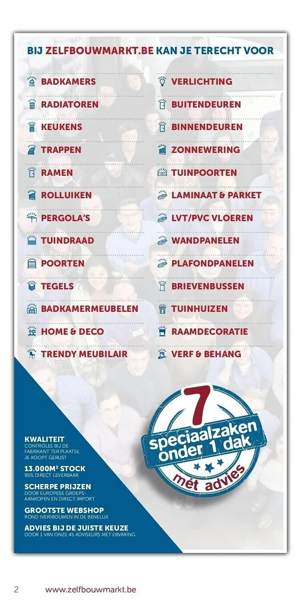 Zelfbouwmarkt folder van 19 december tot 22 januari 2024 - folder pagina 2