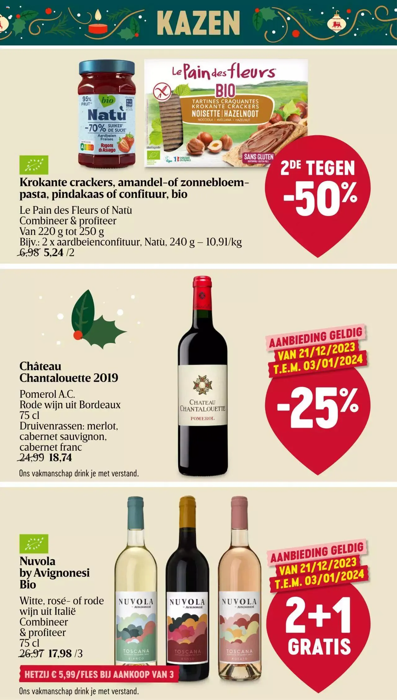 Delhaize folder week 51 van 27 december tot 23 december 2023 - folder pagina 35
