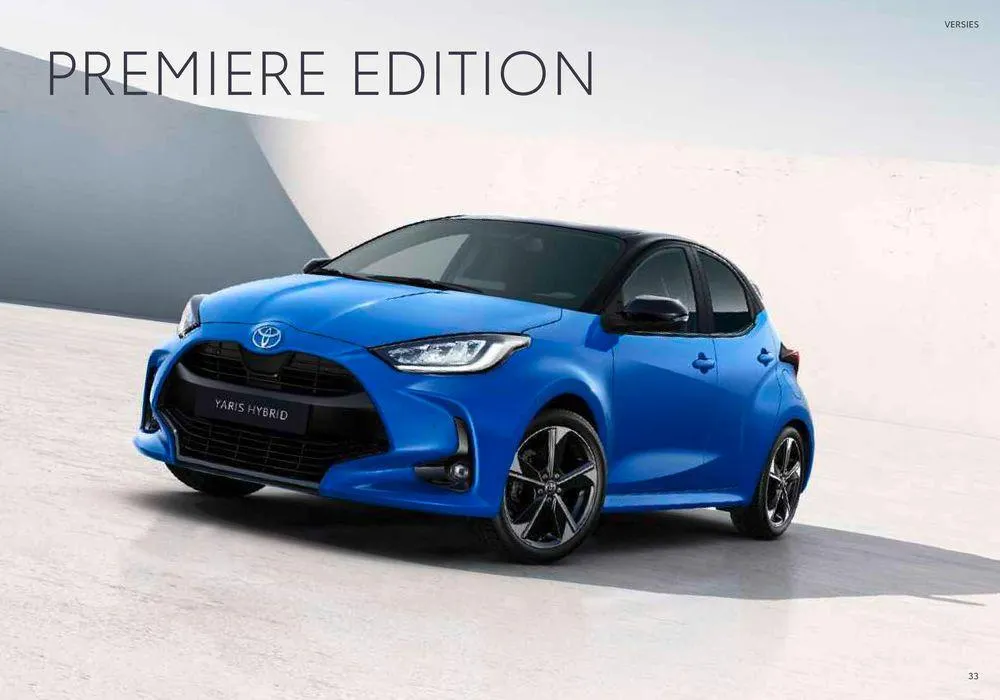 Yaris van 1 juli tot 1 juli 2025 - folder pagina 33