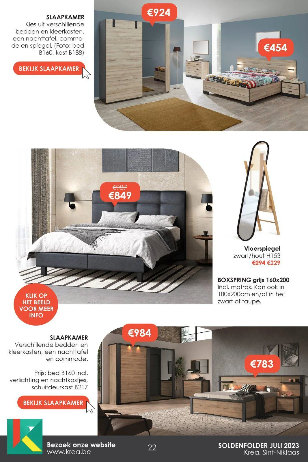 Krea folder tot 31.07.2023 van 30 juni tot 31 juli 2023 - folder pagina 22