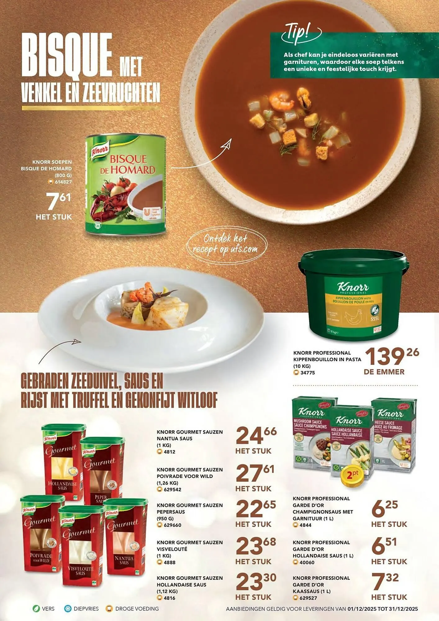 Bidfood magazine van 2 december tot 31 december 2025 - folder pagina 16