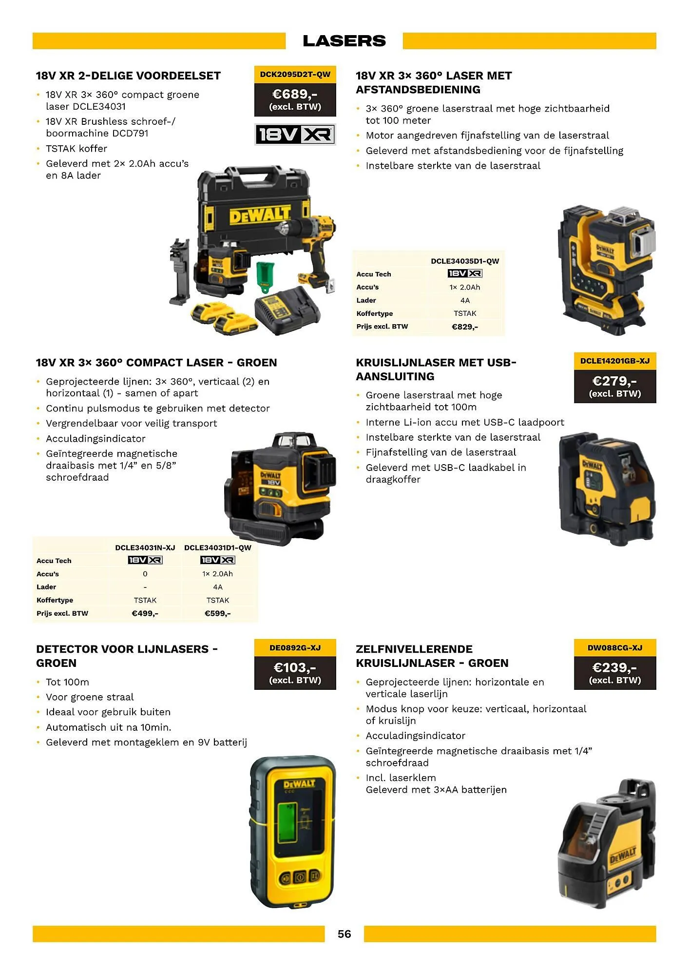 DeWALT folder van 1 februari tot 31 mei 2026 - folder pagina 56