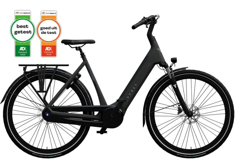 Vyber Supr365 522Wh 28 Inch Dames 7V Hydraulische schijfrem Zwart