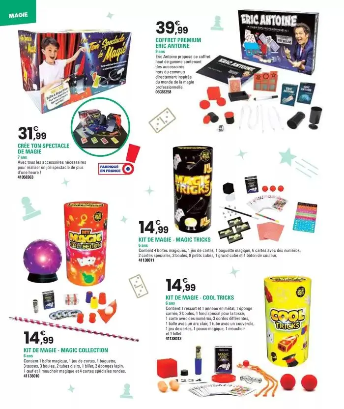 Jouez À L'infin van 29 oktober tot 5 december 2024 - folder pagina 328