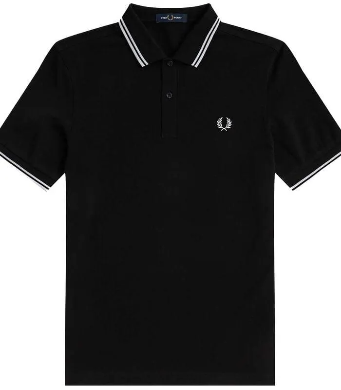 Fred Perry Twin Getipt Polo Shirt
