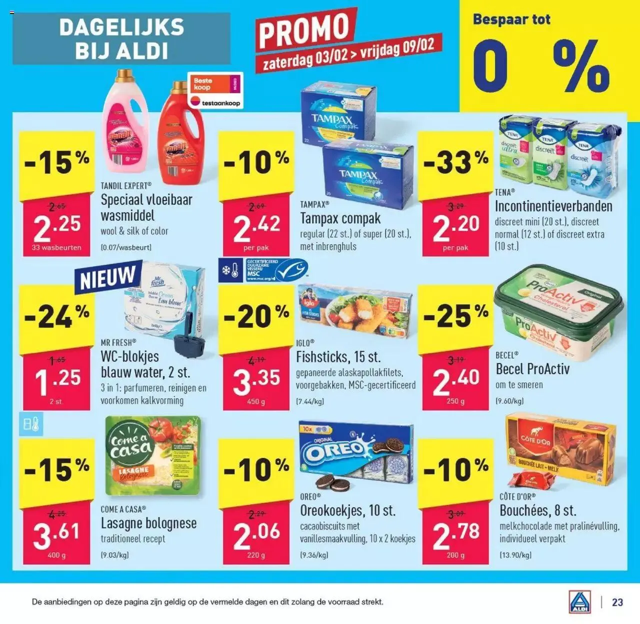 Aldi - ALDI-folder van volgende week van 3 februari tot 27 januari 2024 - folder pagina 23