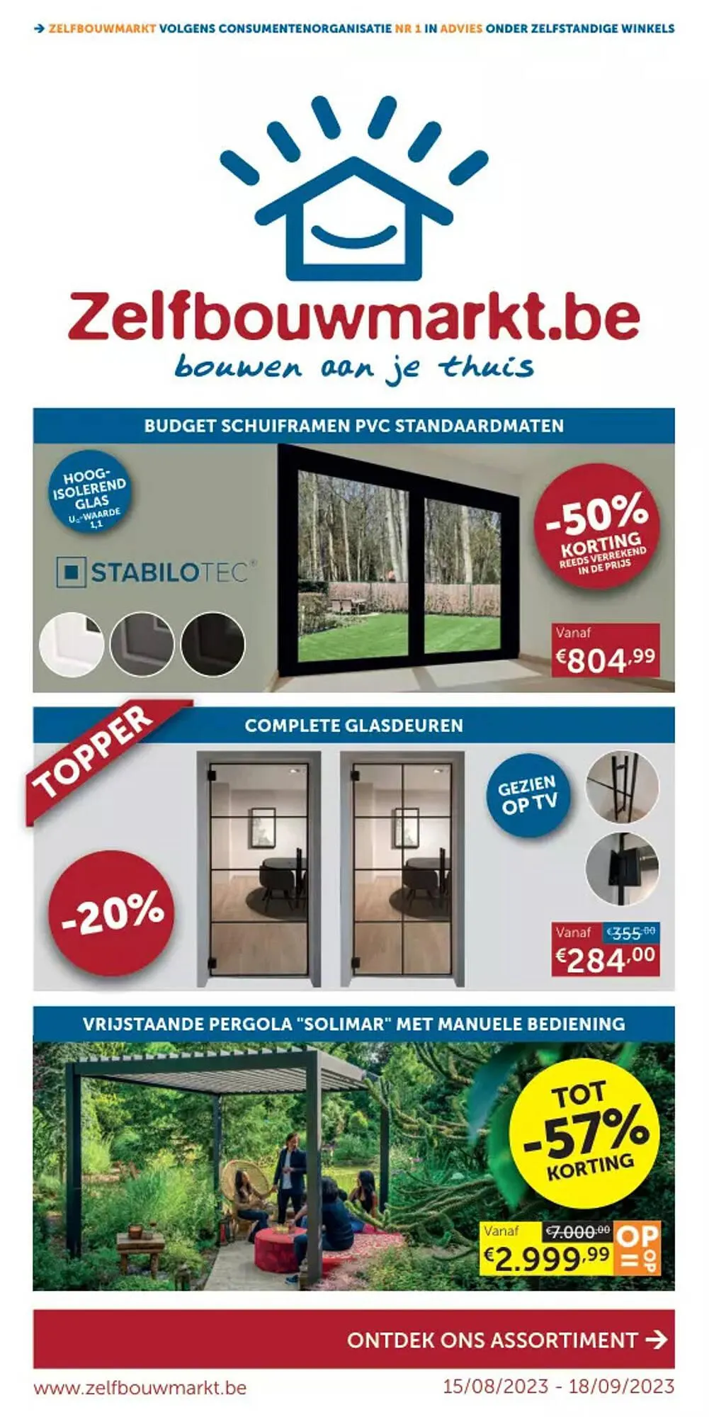 Zelfbouwmarkt folder - 1