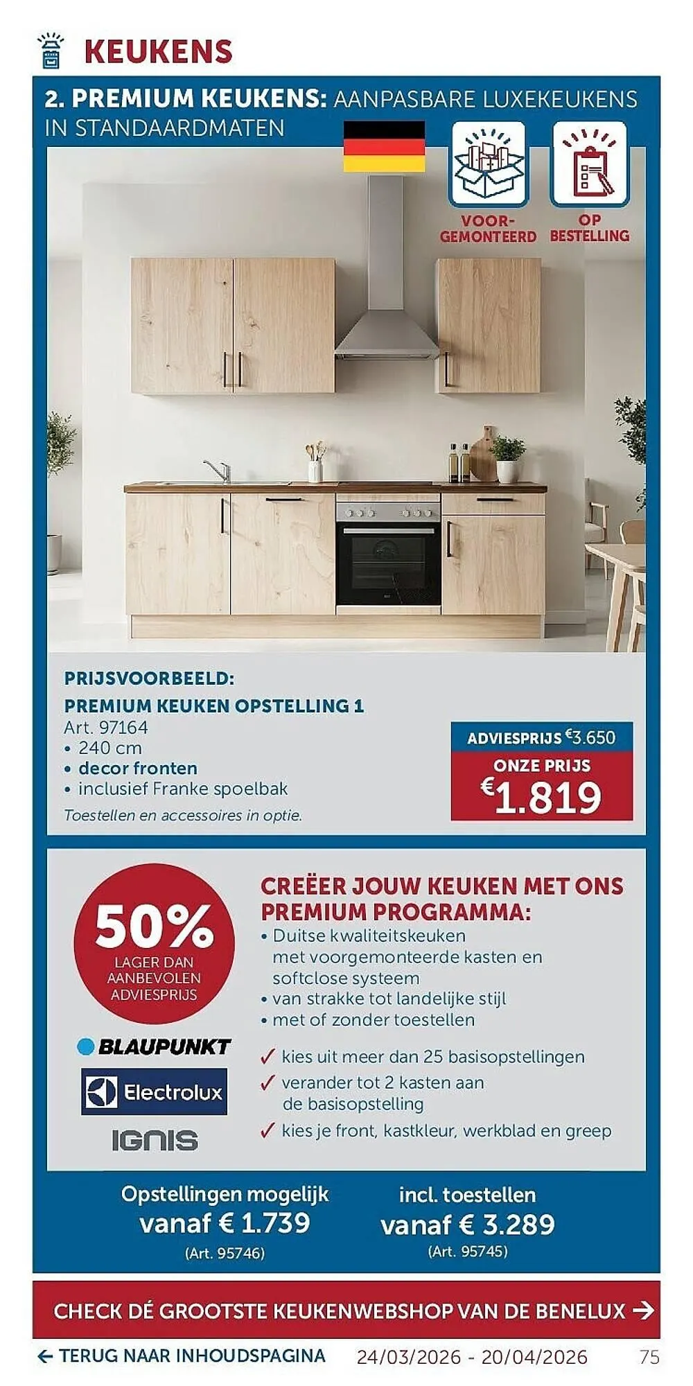 Zelfbouwmarkt folder van 24 maart tot 20 april 2026 - folder pagina 75