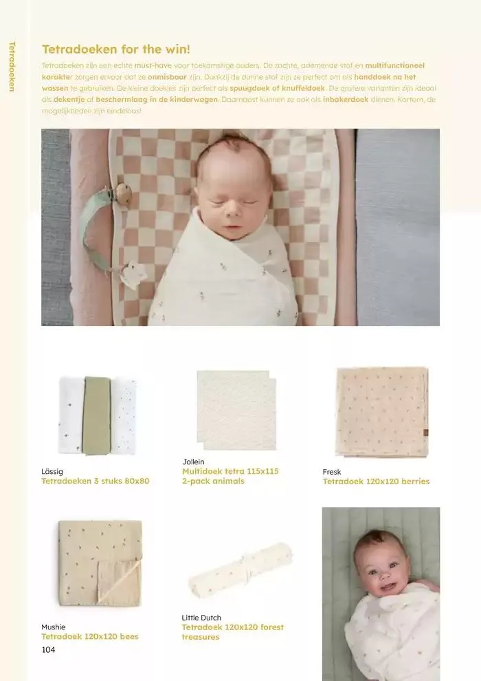 Babycatalogus  van 10 februari tot 31 december 2025 - folder pagina 104