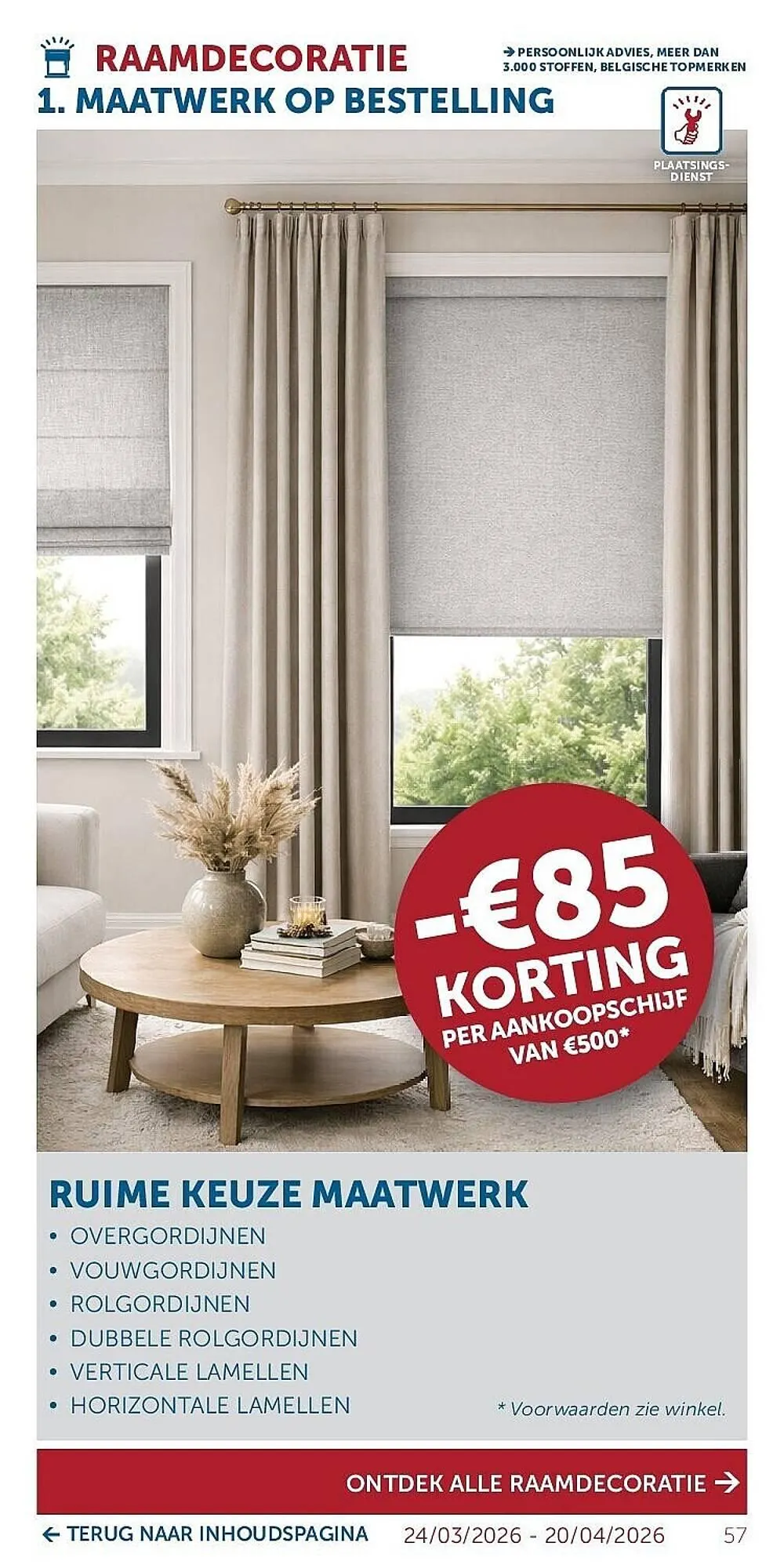 Zelfbouwmarkt folder van 24 maart tot 20 april 2026 - folder pagina 57