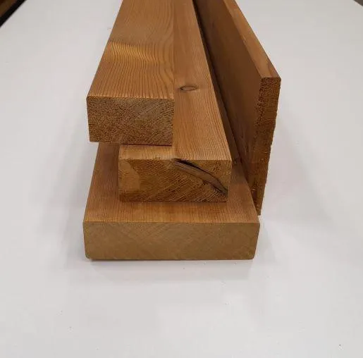 THERMOWOOD 15X141 VUREN GESCHAAFD 2,10M