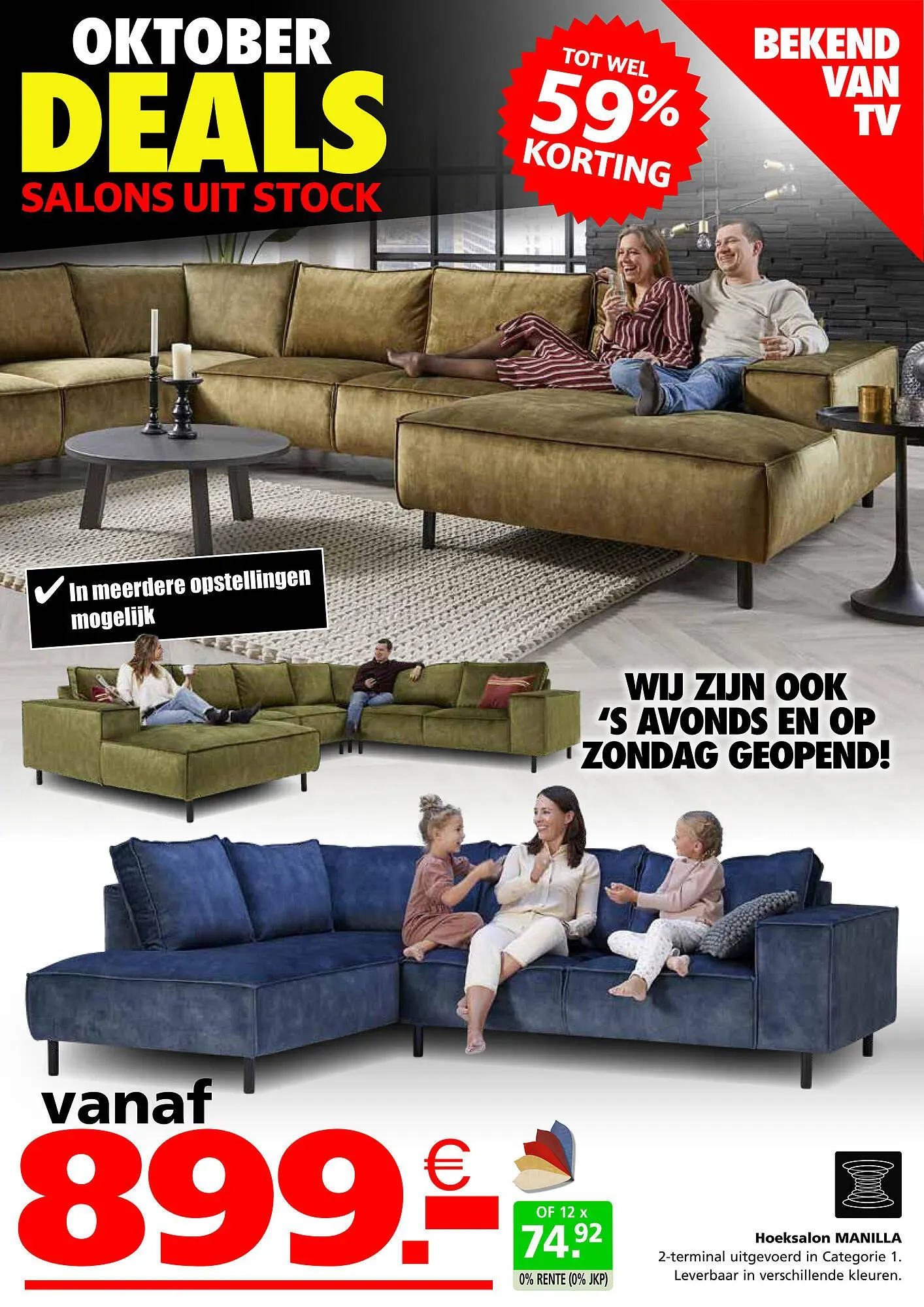 Seats And Sofas Folder van 15 oktober tot 31 oktober 2023 - folder pagina 13