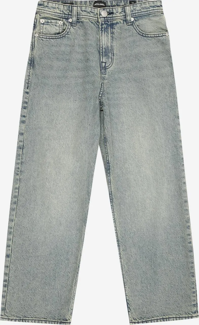 Jack & Jones Junior Baggy Jeans 'JJIAlex JJOriginal' in Blauw Denim