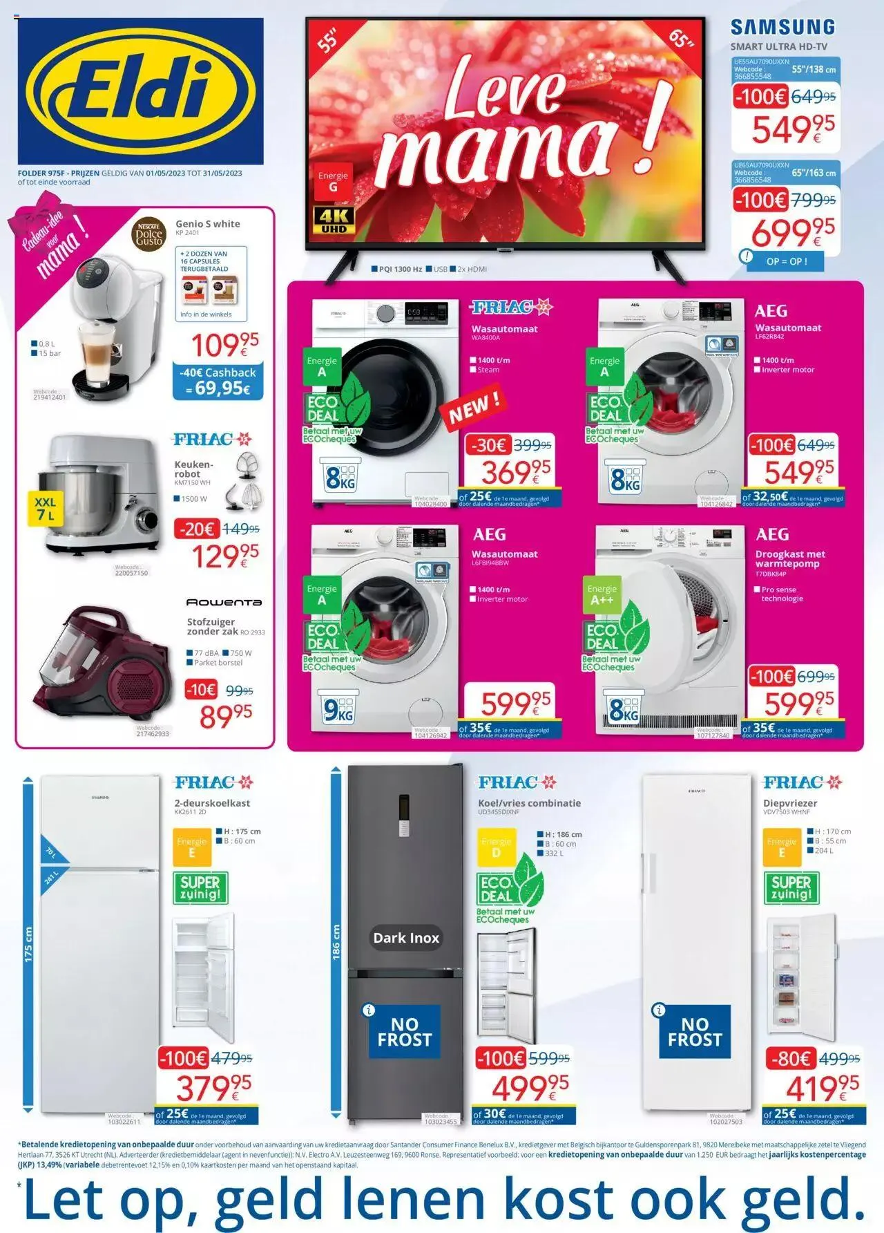 Eldi folder van 31 mei tot 31 december 2023 - folder pagina 1