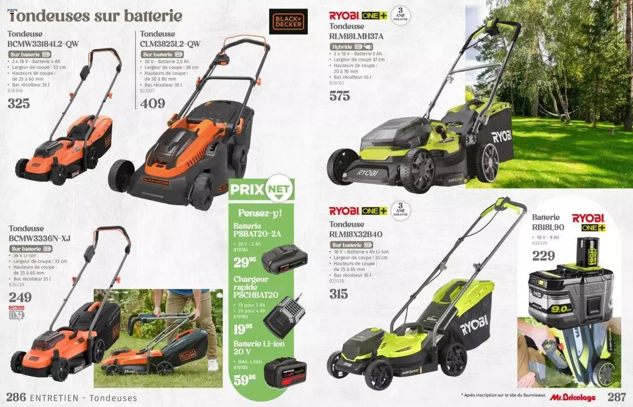 Mr Bricolage - Catalogue Jardin van 17 april tot 31 december 2024 - folder pagina 144