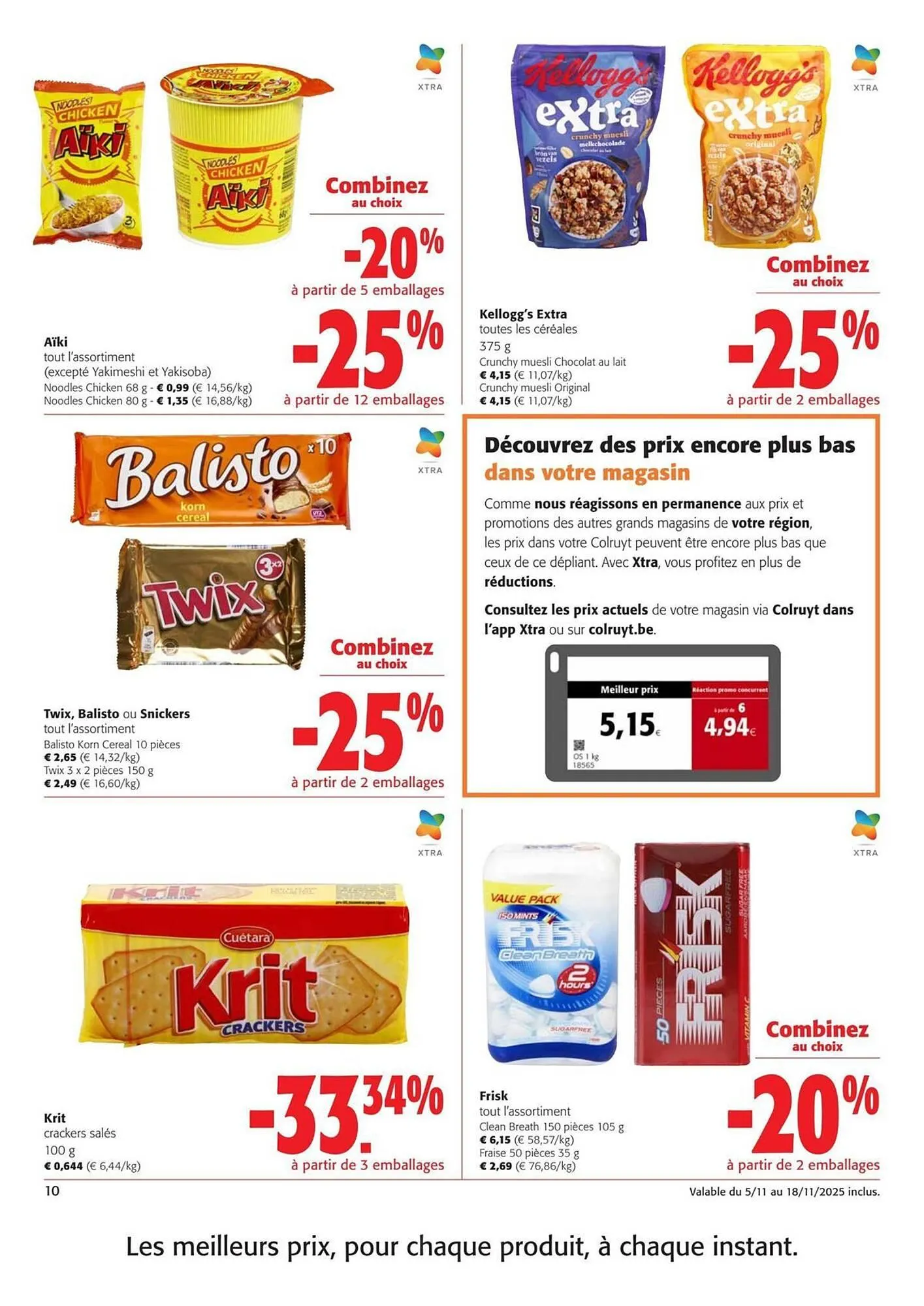 Colruyt folder van 5 november tot 18 november 2025 - folder pagina 10
