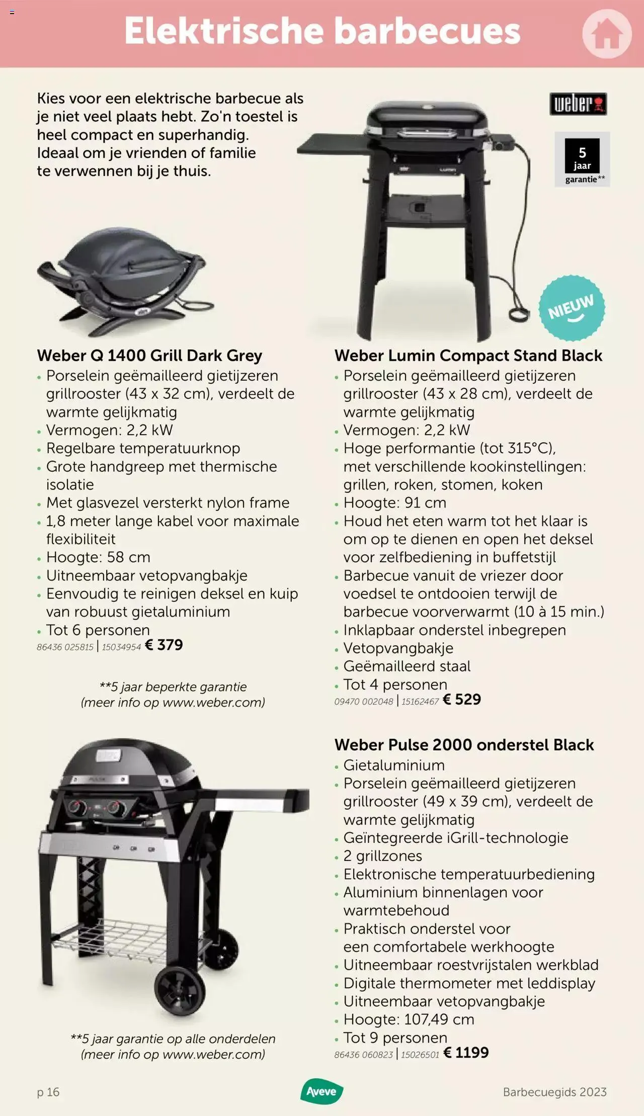 Aveve folder - Barbecuegids van 25 april tot 31 december 2023 - folder pagina 16