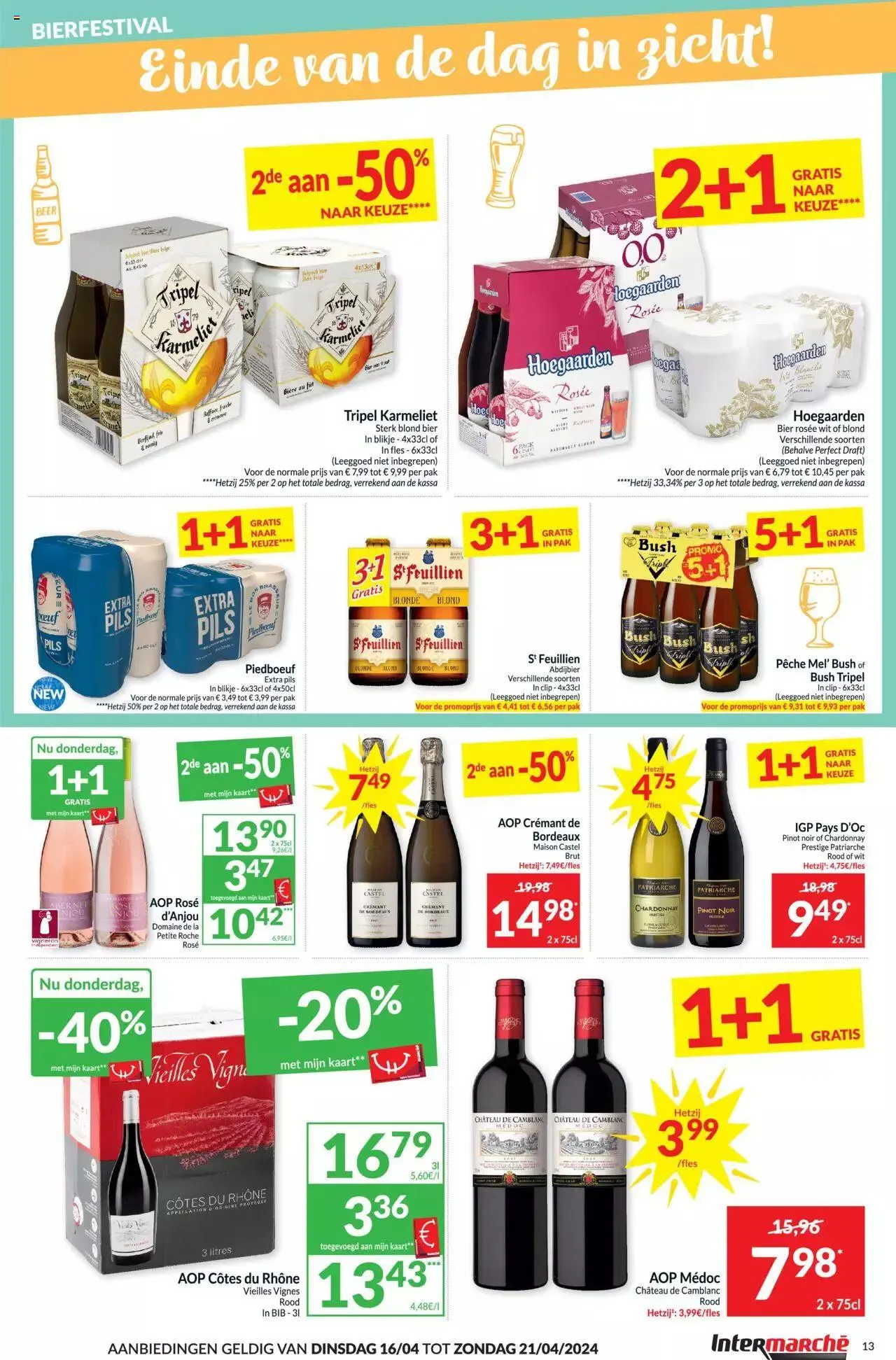 Intermarché folder week 16 van 21 april tot 31 december 2024 - folder pagina 13