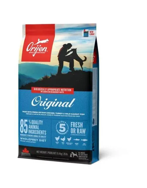 Orijen Whole Prey Original Dog Kip&Kalkoen - Hondenvoer
