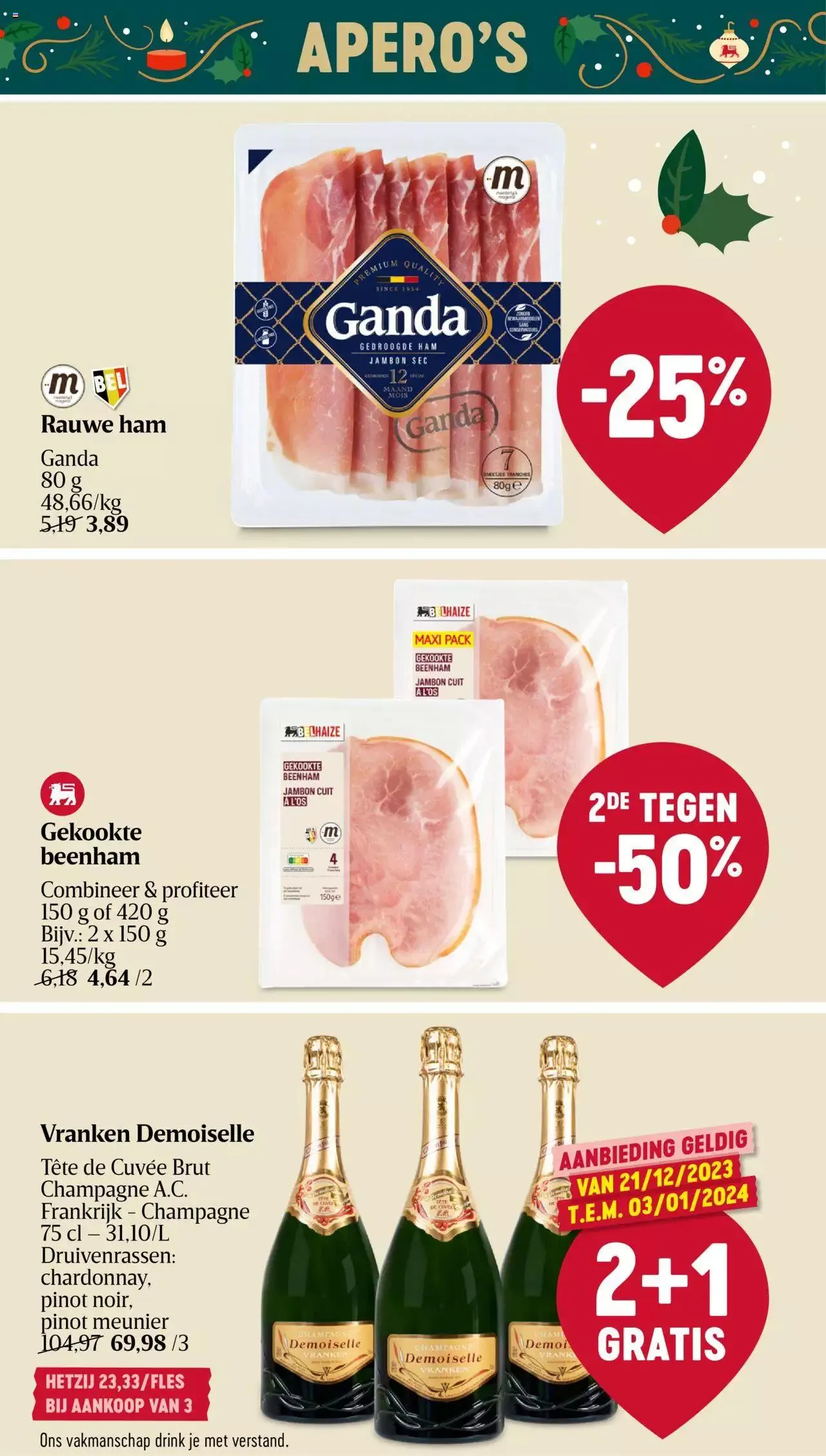 Delhaize folder week 51 van 27 december tot 23 december 2023 - folder pagina 9