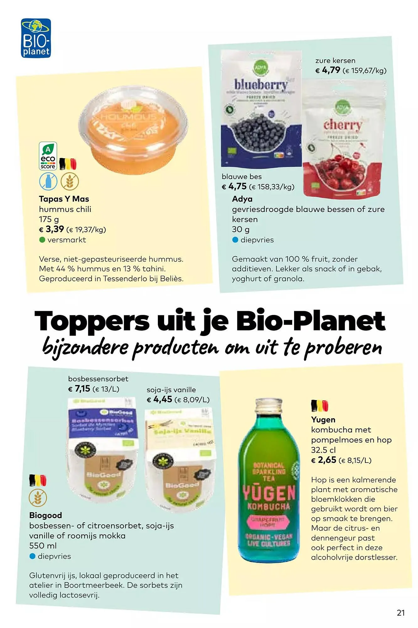 Bio Planet Folder van 17 augustus tot 17 augustus 2023 - folder pagina 21