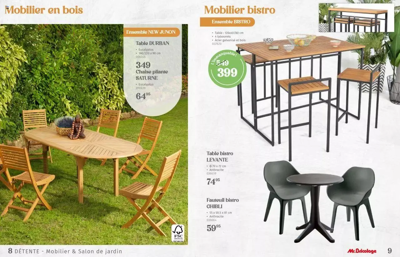 Mr Bricolage - Catalogue Jardin van 17 april tot 31 december 2024 - folder pagina 5