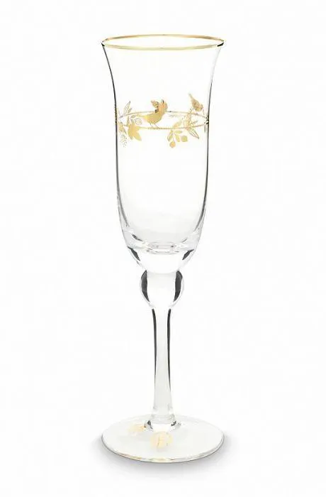 Champagne glas winter wonderland