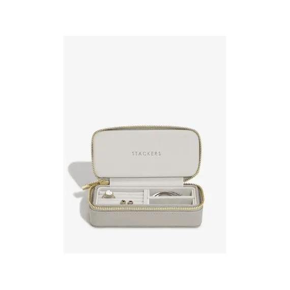 Stackers Patent Putty Mid-size Travel Box