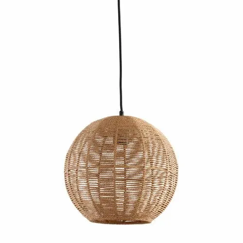 Luqaza hanglamp Roope - naturel - Ø30cm
