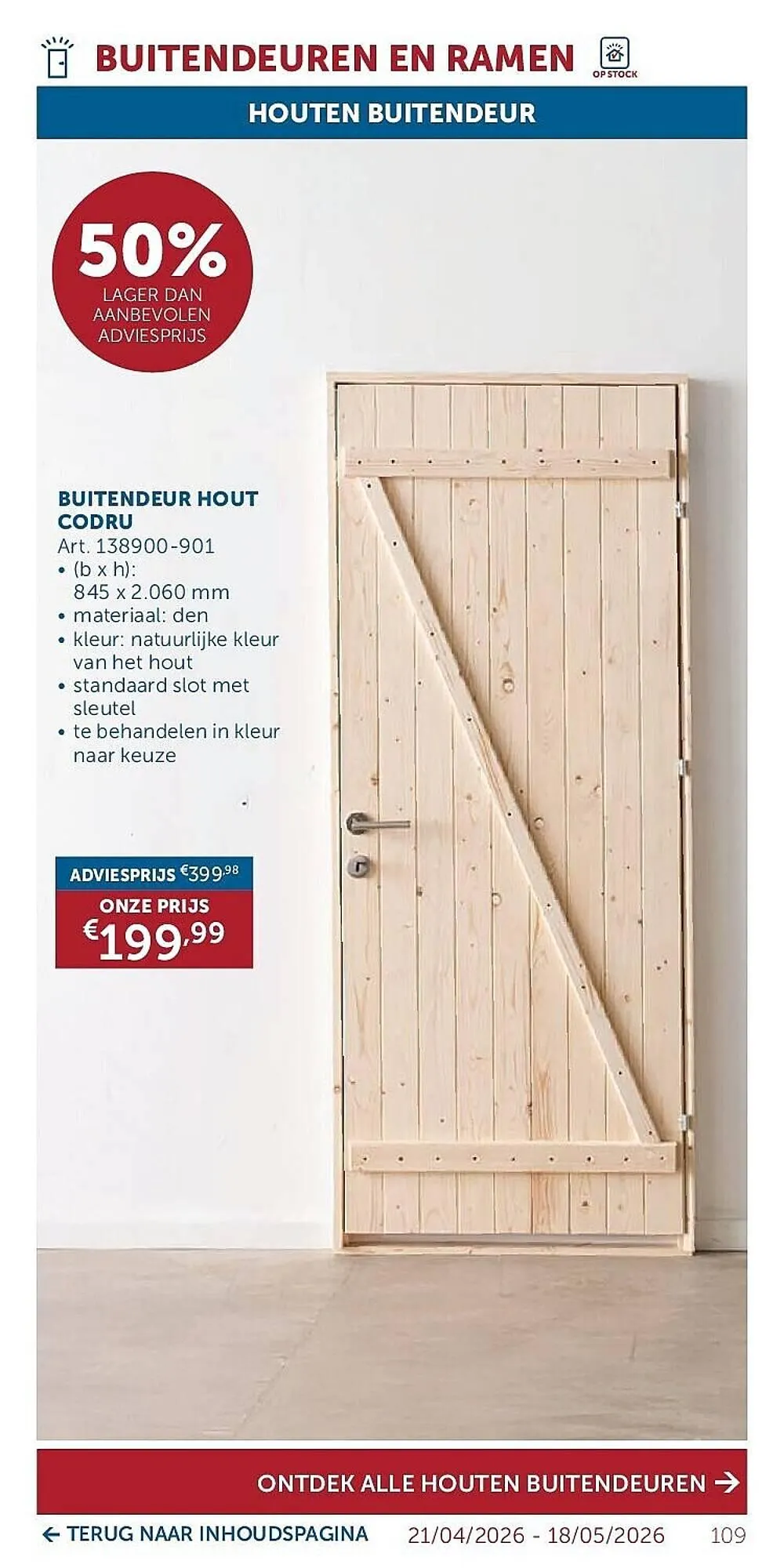 Zelfbouwmarkt folder van 21 april tot 18 mei 2026 - folder pagina 108