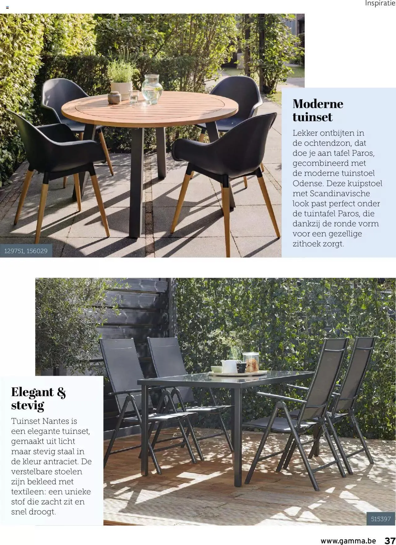 GAMMA tuinmagazine 2022 van 22 maart tot 31 december 2023 - folder pagina 37