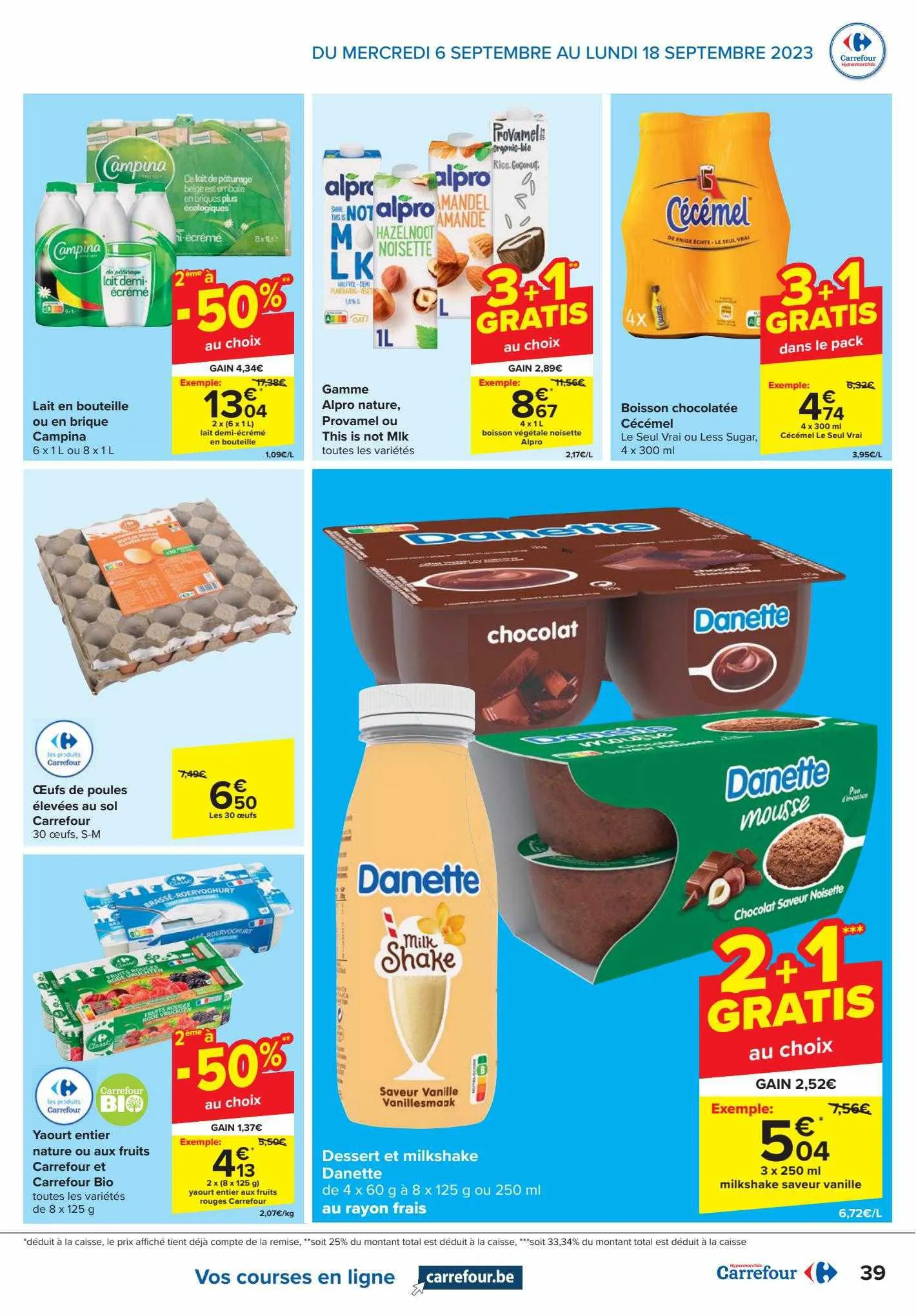 Carrefour Express Folder (FR) van 15 september tot 15 september 2023 - folder pagina 39