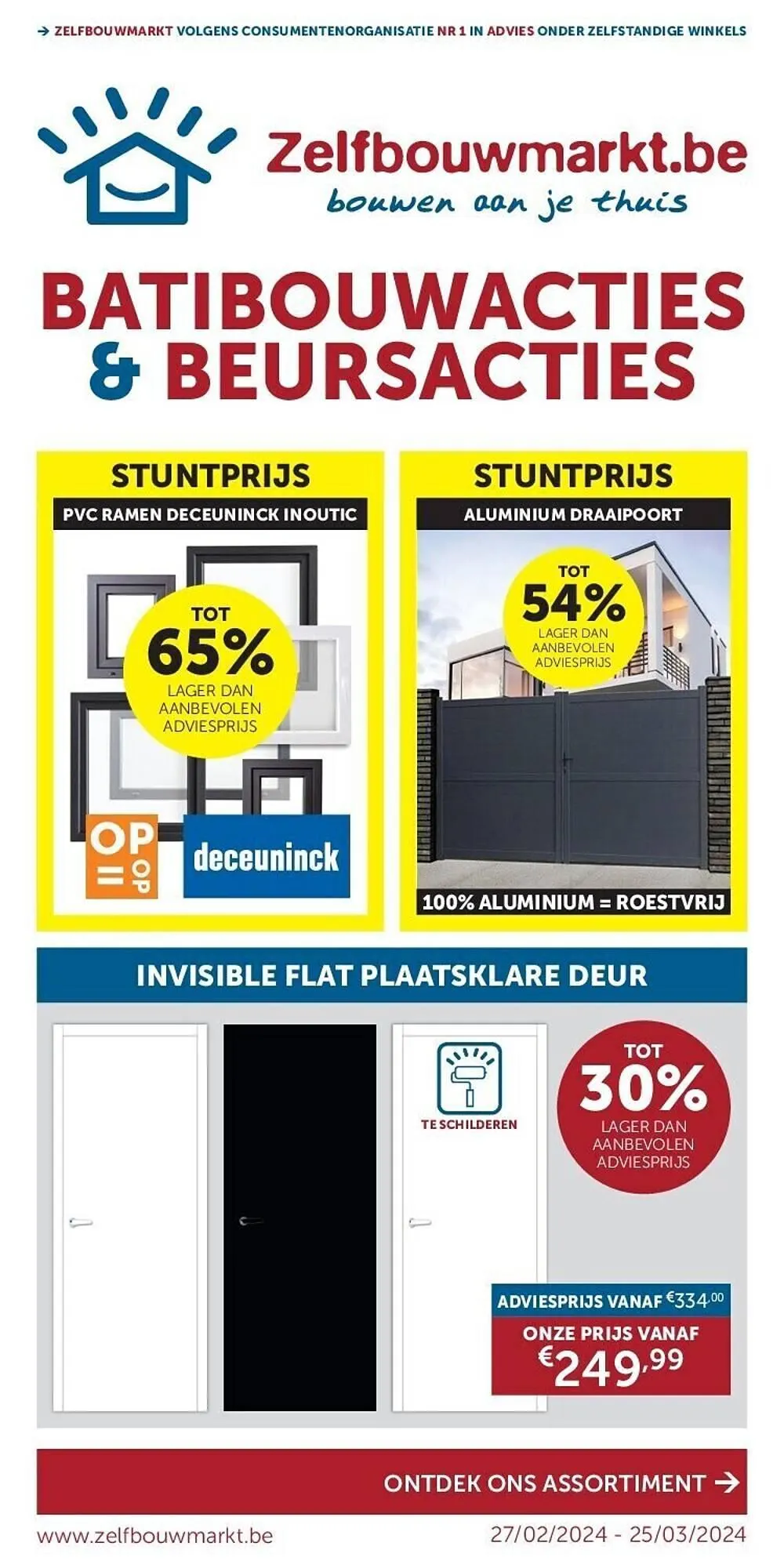 Zelfbouwmarkt folder van 27 februari tot 25 maart 2024 - folder pagina 