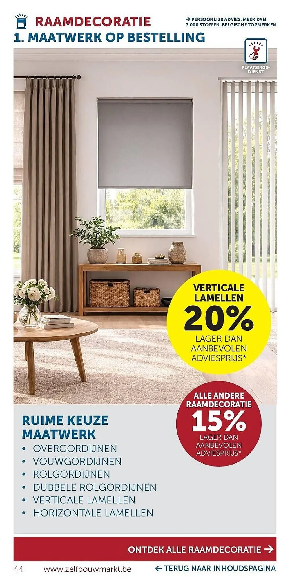 Zelfbouwmarkt folder van 21 april tot 18 mei 2026 - folder pagina 44