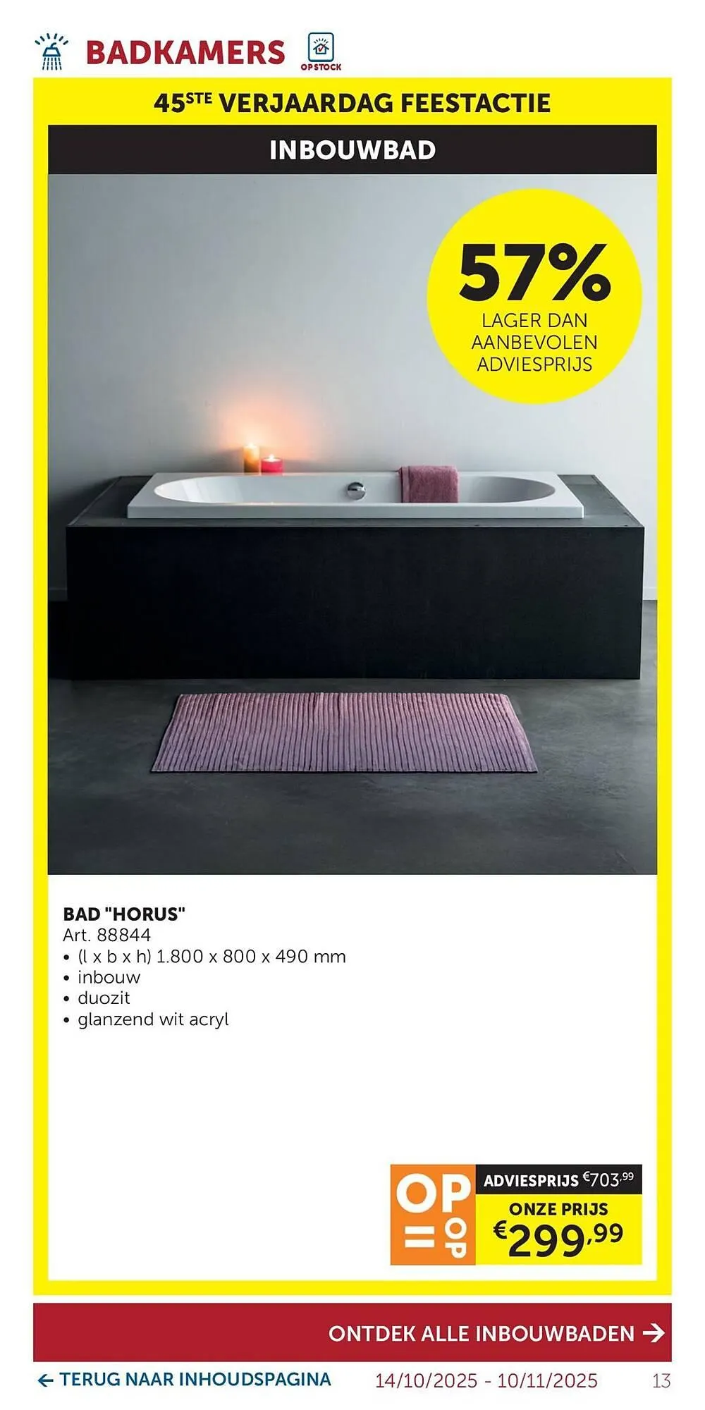 Zelfbouwmarkt folder van 14 oktober tot 10 november 2025 - folder pagina 13