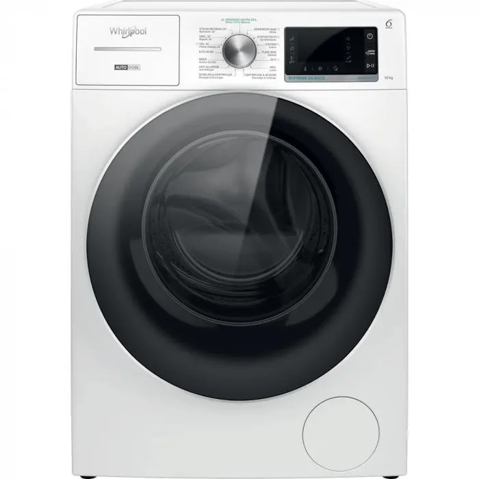 Whirlpool wasmachine W8W046WRBE - 10kg - 1400T/min - Energieklasse A